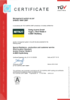 ISO 9001 & ISO 14001 - certification Diemlach